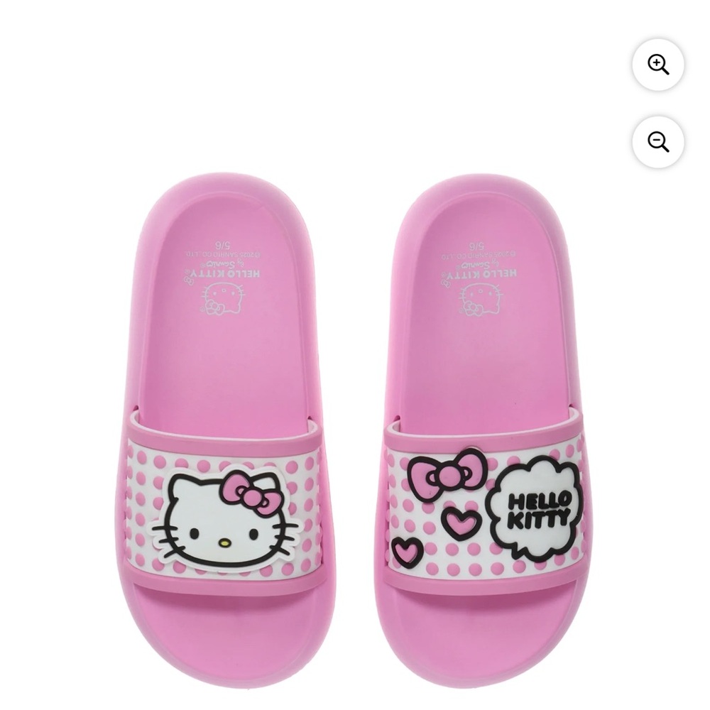 Hello Kitty Pink Slide Sandals for women size 10